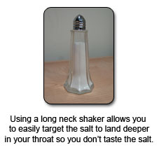 salt throat remedy